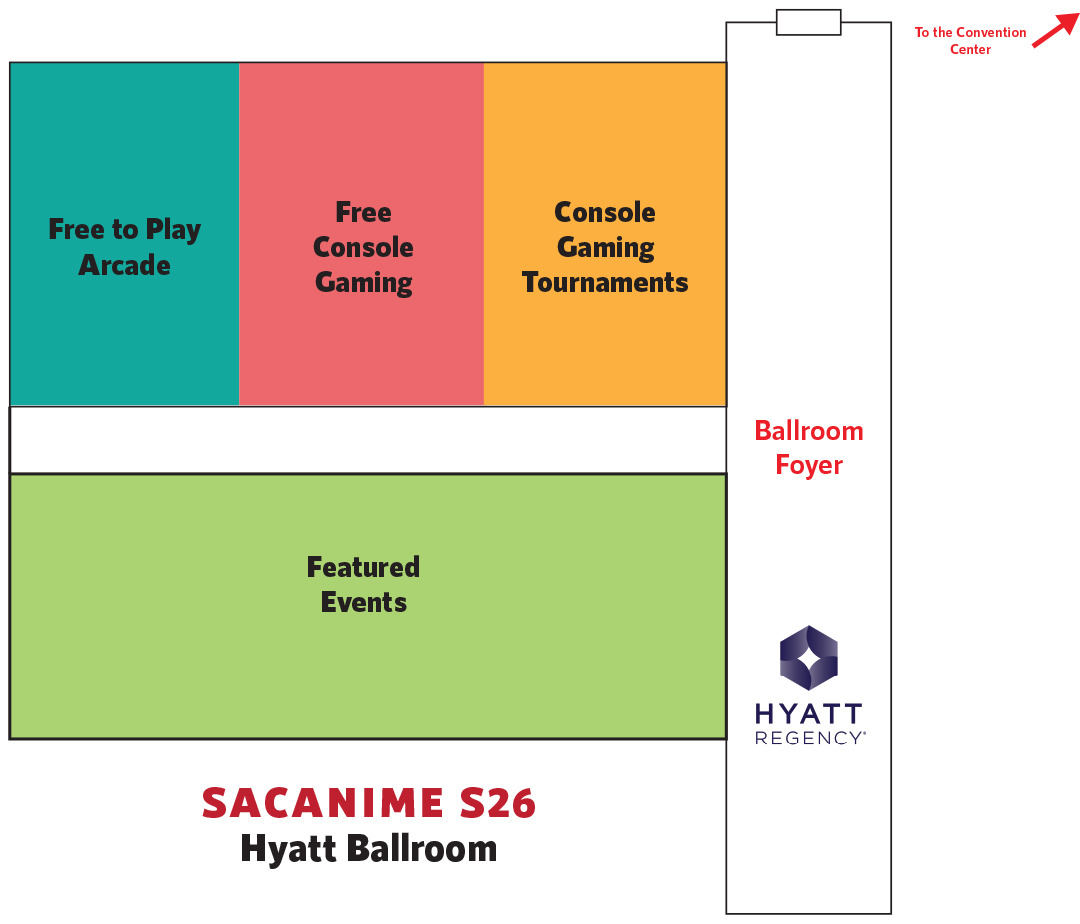 Hyatt Ballroom Map